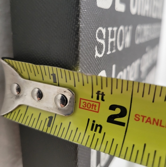 Family Rules Farmhouse Charm Home Rules Canvas Sign - Picture 3 of 5